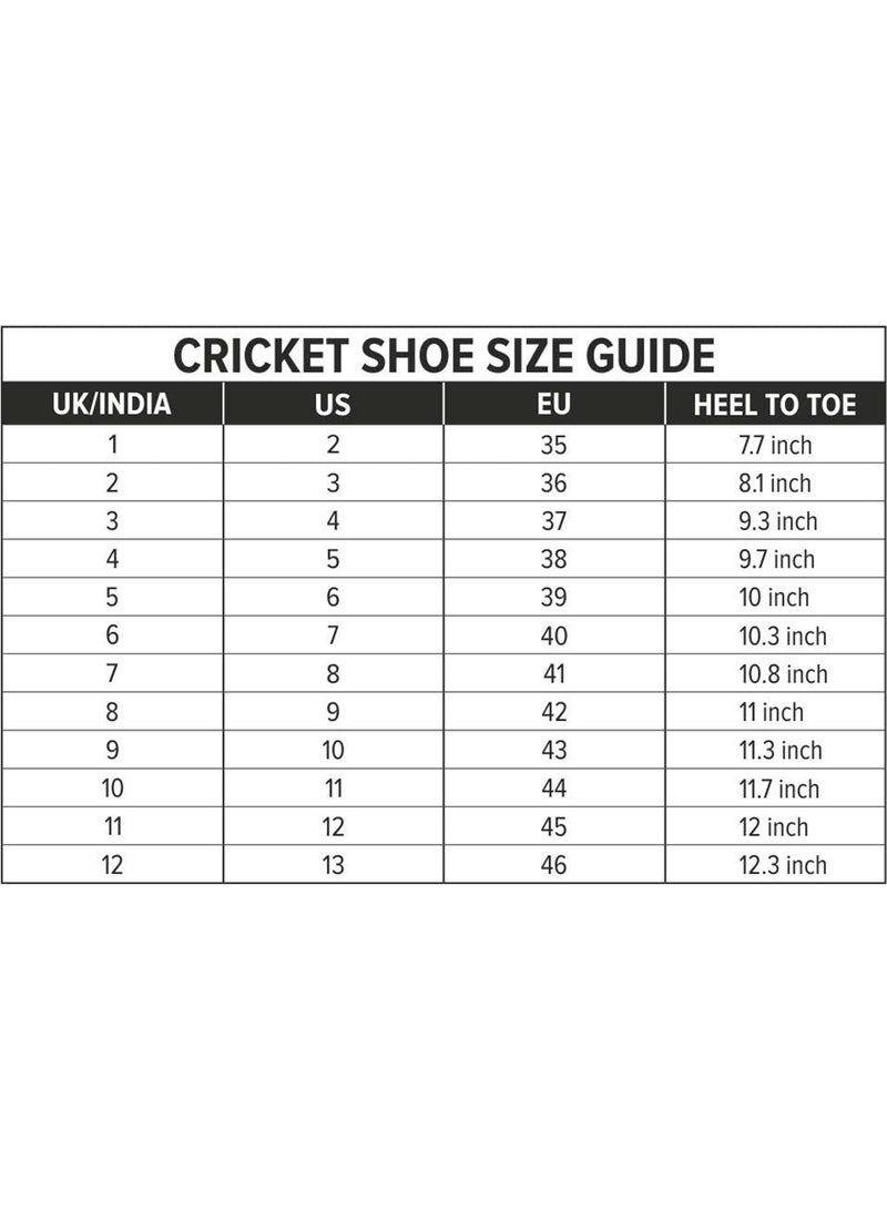 Jaffa 22 Cricket Shoes | For Boys and Men | Lightweight | Embossed Design | 6 UK, 7 US, 40 EU