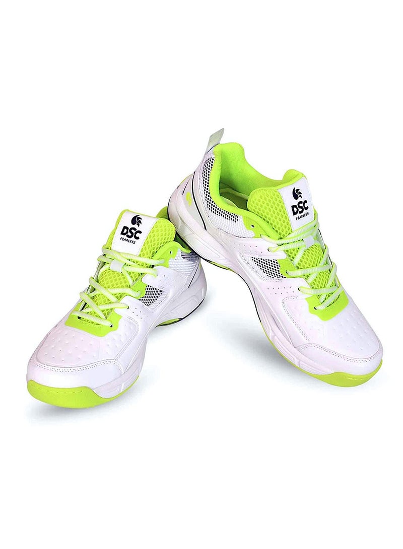 Men's Surge 2.0 Professional Cricket Shoe for Men and Boys | Material: Quality PU & Mesh | All Rounder | Rubber Studs | Light Weighted