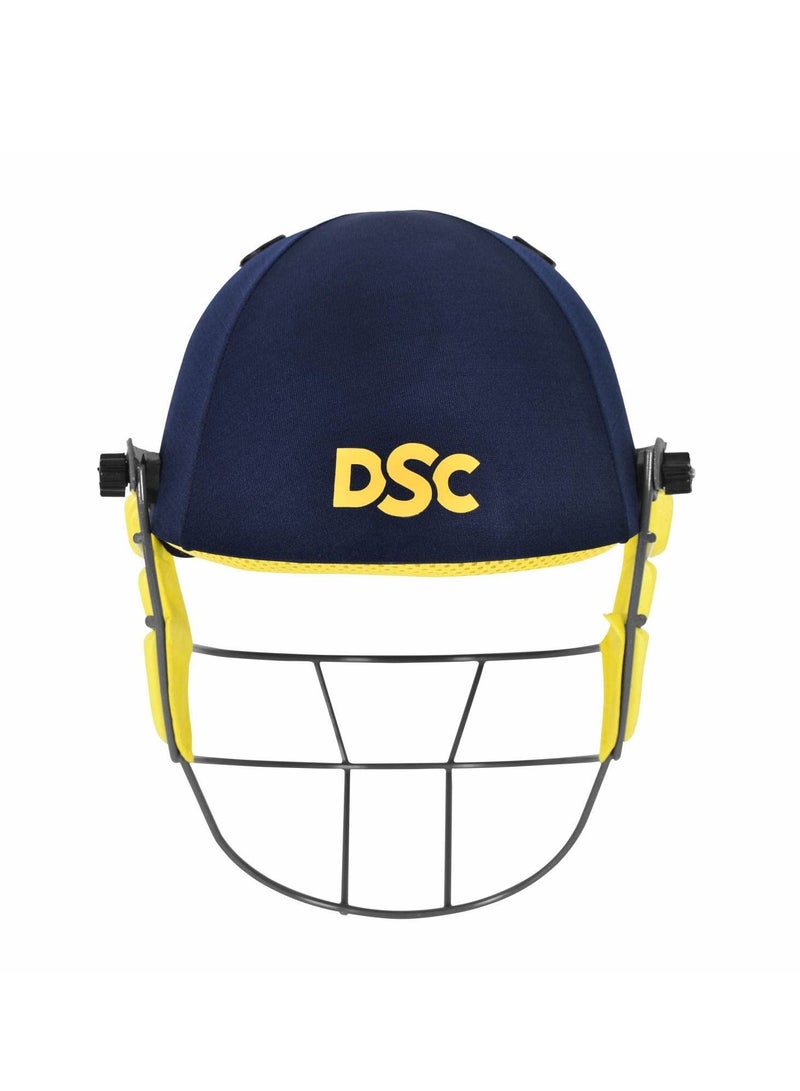 Bouncer Cricket Helmet | Size: Large | For Men & Boys | Steel Grill | Adjustable Back Support Strap | Removable and washable sweatband | Lightweight