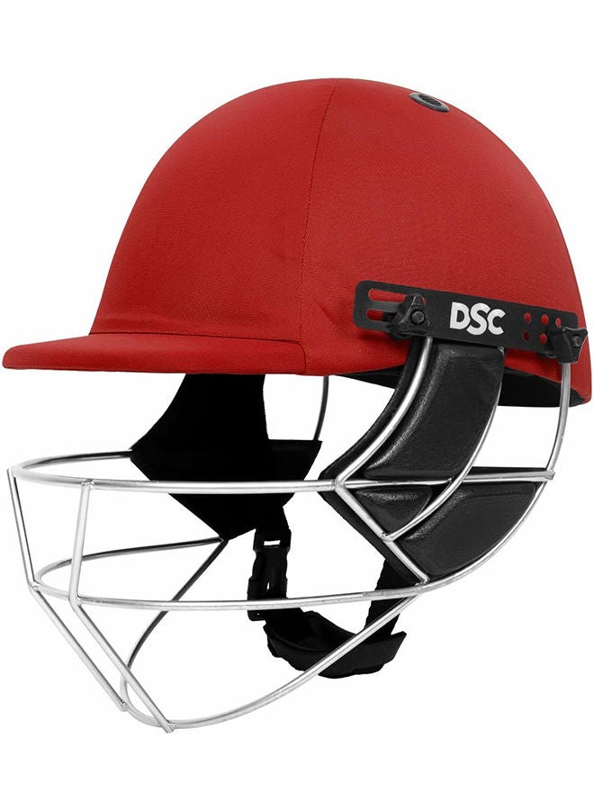 Defender Cricket Helmet | For Men & Boys | Adjustable Steel Grill | Back Support Strap | Lightweight