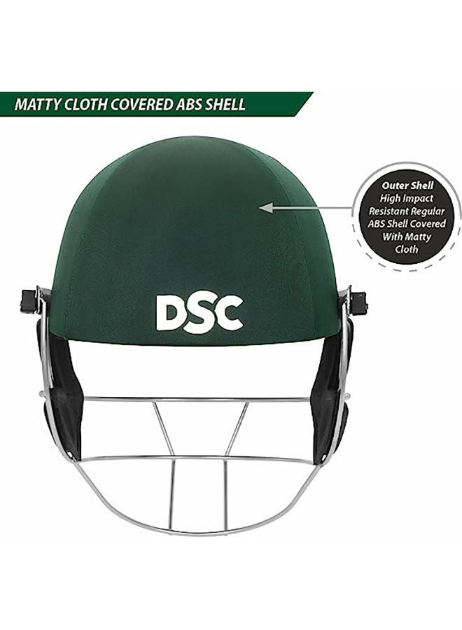 Defender Cricket Helmet | Size: Extra Small | For Men & Boys | Adjustable Steel Grill | Back Support Strap | Lightweight