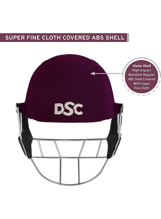 SCUD Cricket Helmet | Size: Extra Large | For Men & Boys | Fixed Spring Steel Grill | Adjustable Back Support Strap | Removable and washable sweatband | Lightweight