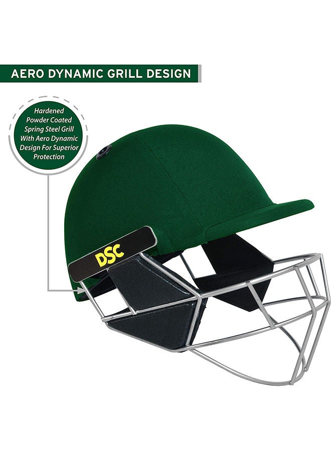 SCUD Cricket Helmet | Size: Small | For Men & Boys | Fixed Spring Steel Grill | Adjustable Back Support Strap | Removable and washable sweatband | Lightweight