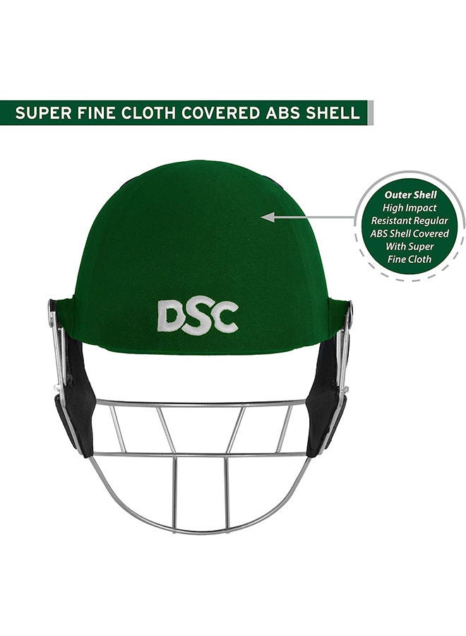 SCUD Cricket Helmet | Size: Small | For Men & Boys | Fixed Spring Steel Grill | Adjustable Back Support Strap | Removable and washable sweatband | Lightweight