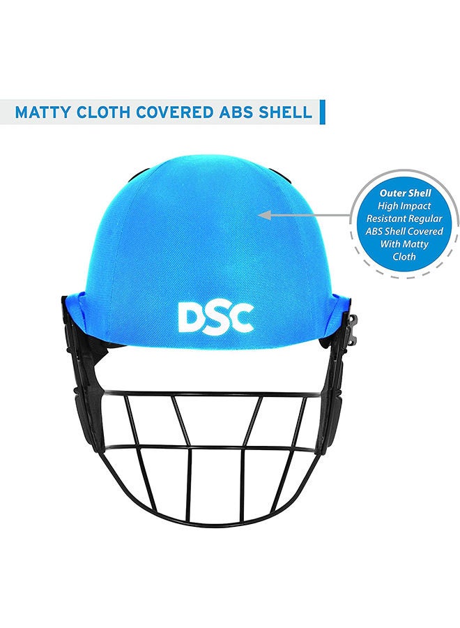 Avenger PRO Premium Cricket Helmet | For Men & Boys | Fixed Spring Steel Grill | Back Support Strap | Neck Guard | Lightweight