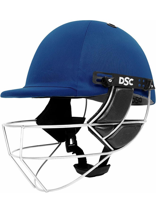 Defender Cricket Helmet | Size: Medium | Material: Plastic | For Mens & Boys | Adjustable Steel Grill with Back Support Strap | Light Weight