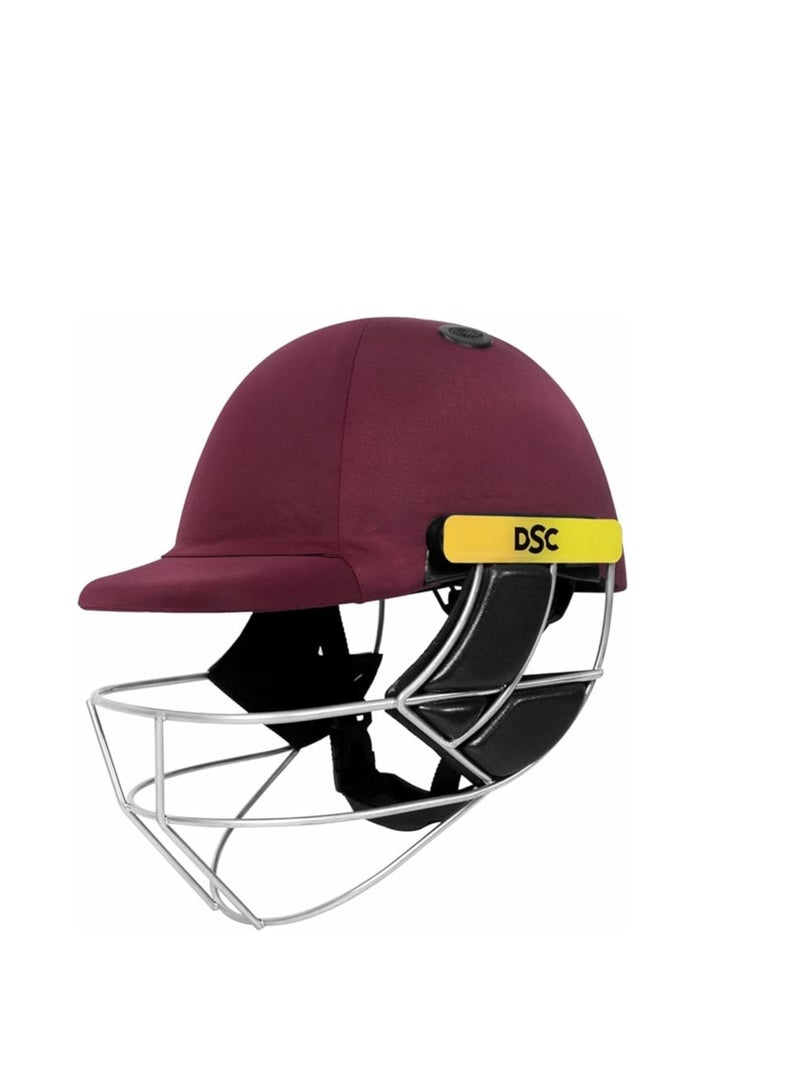 Avenger PRO Premium Cricket Helmet | Size: Small | For Men & Boys | Fixed Spring Steel Grill | Back Support Strap | Neck Guard | Lightweight