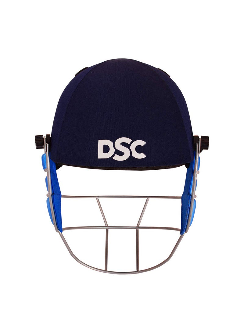 GUARD Cricket Helmet | Size: Extra Large | For Men & Boys | Steel Grill | Adjustable Back Support Strap | Removable and washable sweatband | Lightweight