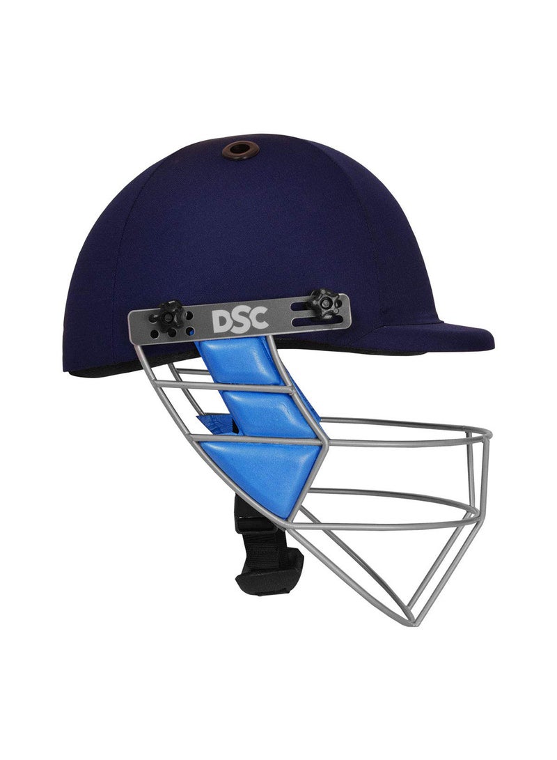 GUARD Cricket Helmet | Size: Extra Large | For Men & Boys | Steel Grill | Adjustable Back Support Strap | Removable and washable sweatband | Lightweight