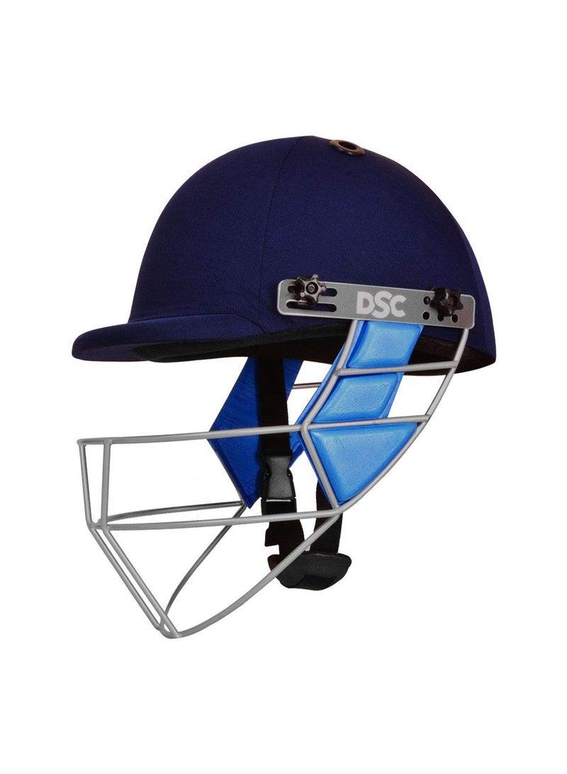 GUARD Cricket Helmet | Size: Extra Large | For Men & Boys | Steel Grill | Adjustable Back Support Strap | Removable and washable sweatband | Lightweight