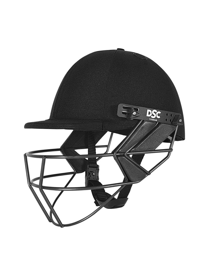 Fort 44 LITE Titanium Cricket Helmet for Men & Boys |Adjustable Titanium Grill | Light Weight | Size : Small