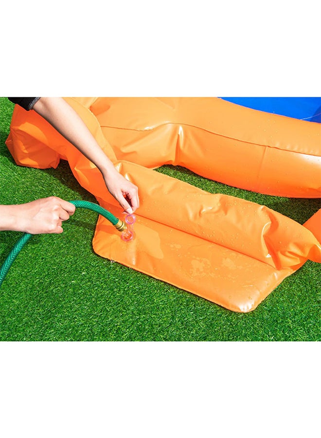 3-Piece All Star Kickball Inflatable Dartboard Play Day Kick Darts Game Kit 107x157x57cm