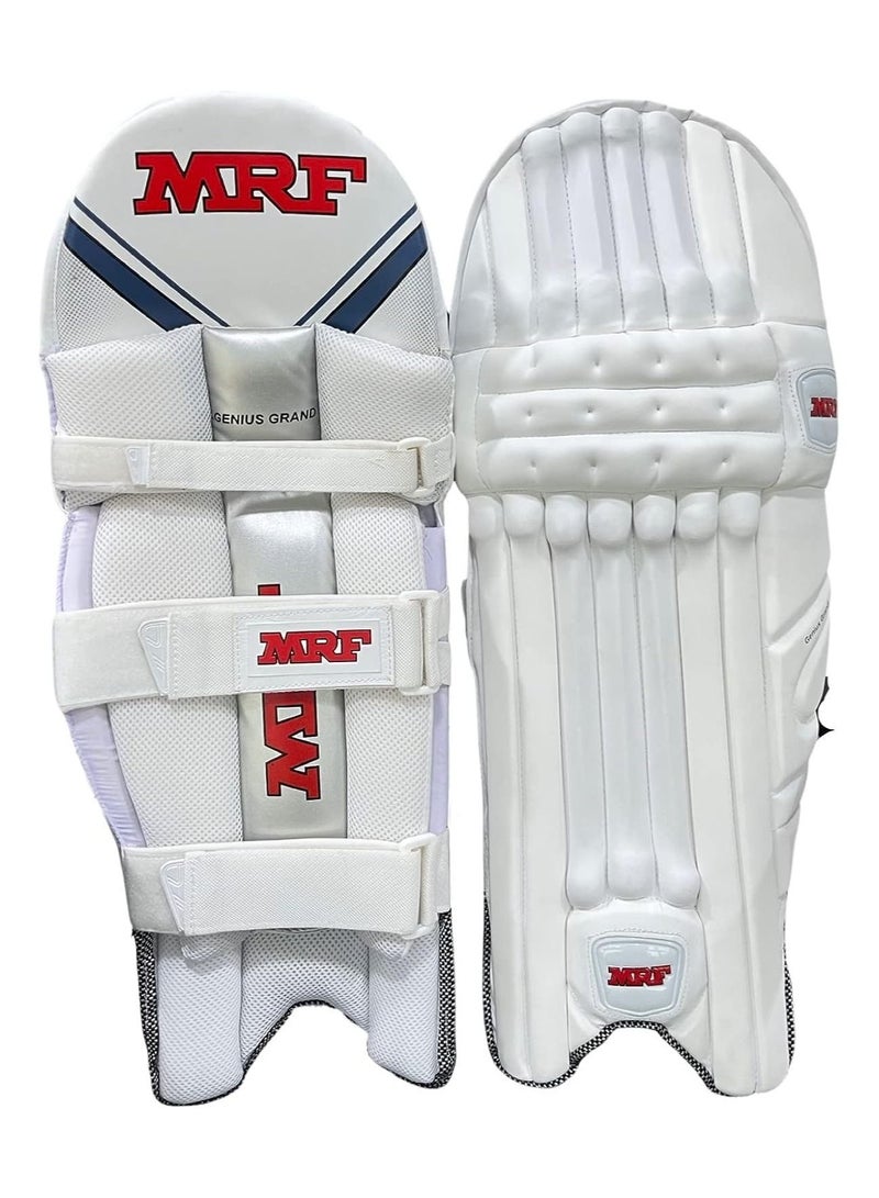 MRF Genius Grand Edition Junior Cricket Batting Leg Guard Youth RH