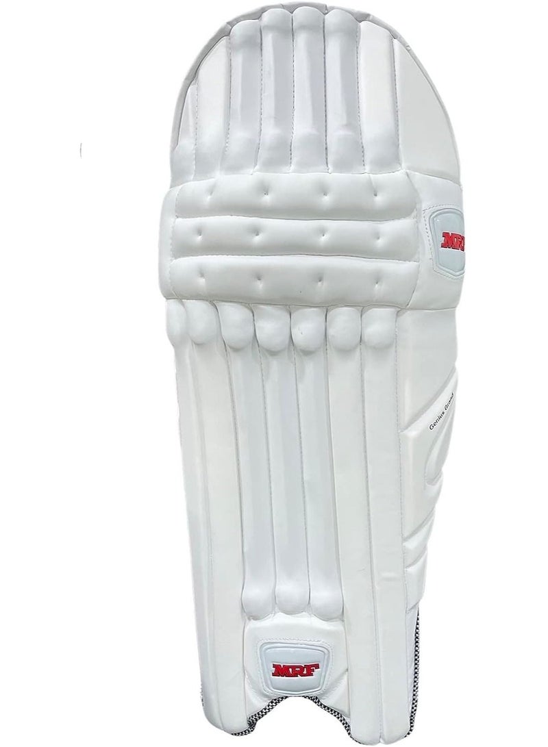 MRF Genius Grand Edition Junior Cricket Batting Leg Guard Youth RH