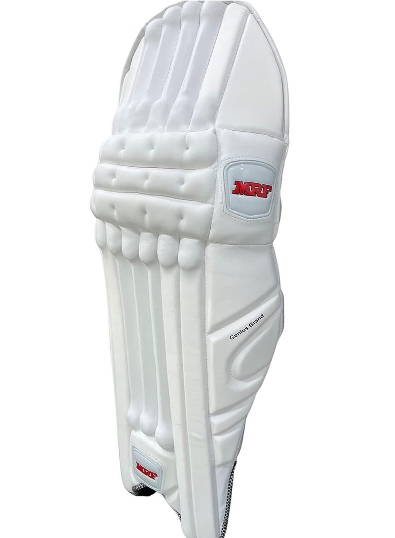 MRF Genius Grand Edition Junior Cricket Batting Leg Guard Youth RH