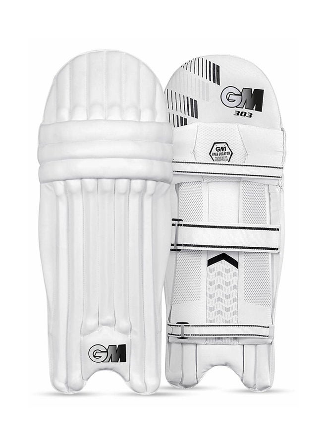 303 Cricket Batting Pad | Size: Mens | Closure Type: Hook and Loop | For Left-Hand batsman | Gunn & Moore Cricket Legguard