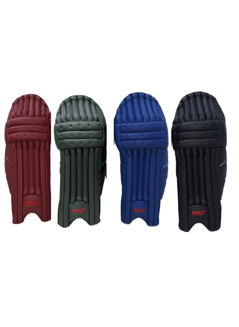 MRF Genius grand edition 3.0 cricket batting Leg Guard RH Green