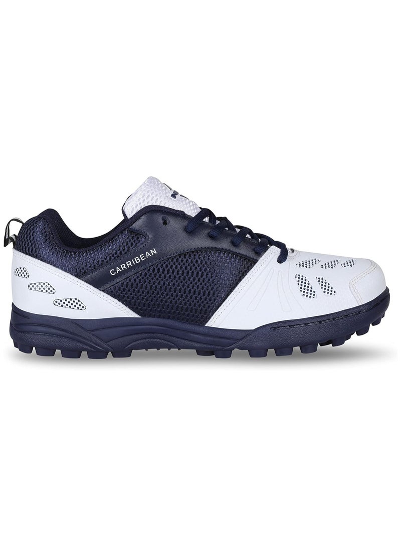 Caribbean Professional Cricket Shoes for Men | Size: EU 40/UK 6/US 7) | Material Upper: Mesh/Ethylene Vinyl, Sole: Rubber