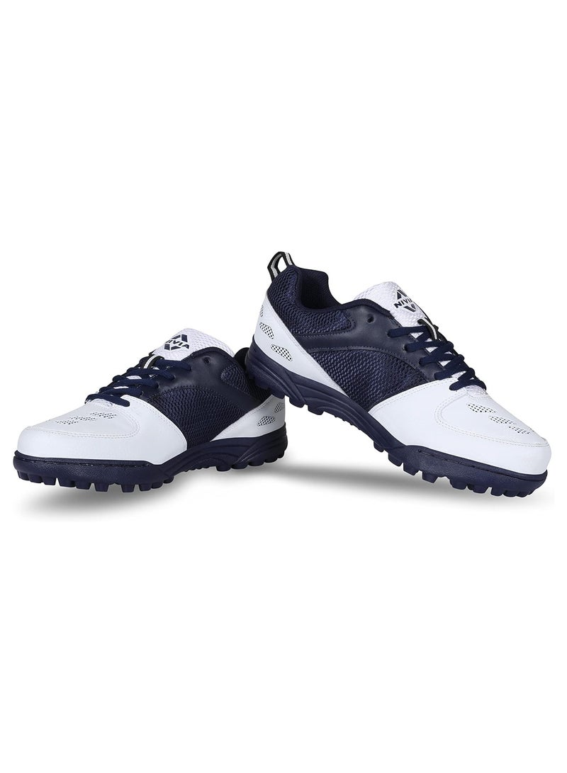 Caribbean Professional Cricket Shoes for Men | Size: EU 40/UK 6/US 7) | Material Upper: Mesh/Ethylene Vinyl, Sole: Rubber