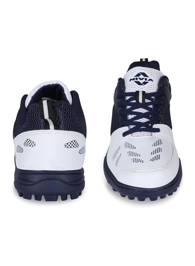 Caribbean Professional Cricket Shoes for Men | Size: EU 40/UK 6/US 7) | Material Upper: Mesh/Ethylene Vinyl, Sole: Rubber
