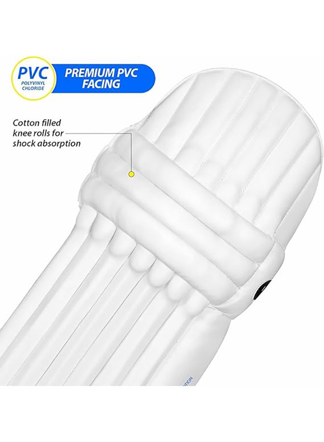 Condor Motion Leather Cricket Batting Legguard | Supportive Fit | Durable Build | Performance-Enhancing