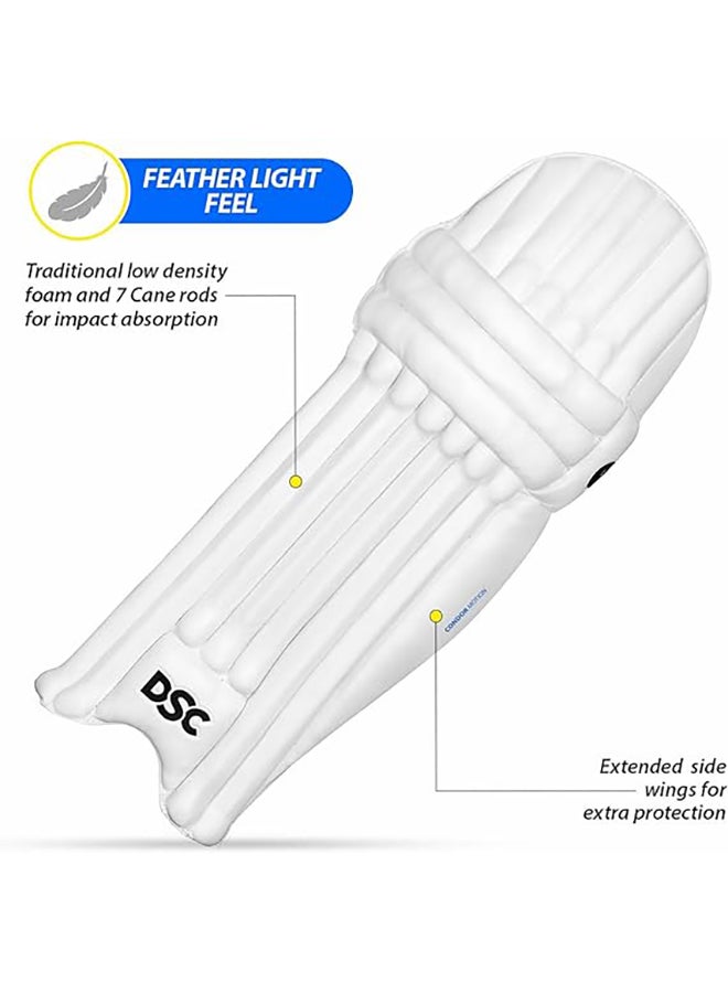 Condor Motion Leather Cricket Batting Legguard | Supportive Fit | Durable Build | Performance-Enhancing