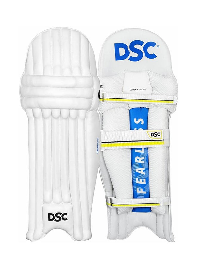 Condor Motion Leather Cricket Batting Legguard | Supportive Fit | Durable Build | Performance-Enhancing