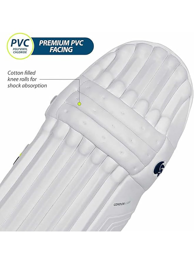 Condor Glider Leather Cricket Batting Legguard