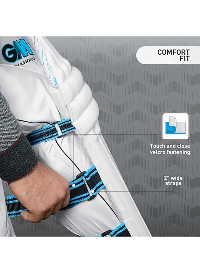 Diamond Leather Cricket Batting Legguard