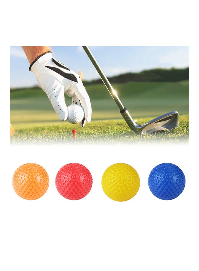 10pcs Hollow Practice Golf Sports Gym Playing Ball Toy For Indoor Training 20*10*20cm