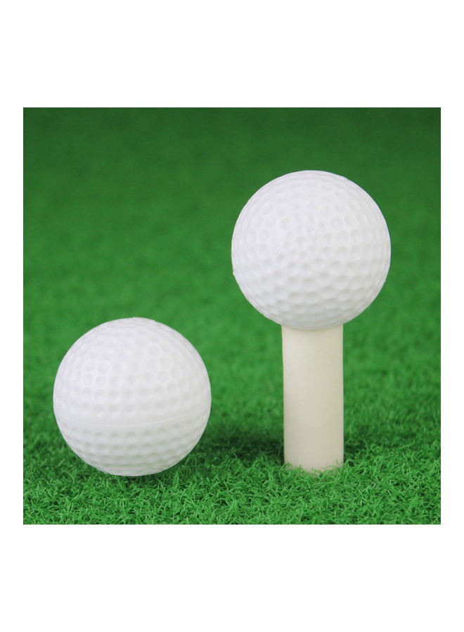 10pcs Hollow Practice Golf Sports Gym Playing Ball Toy For Indoor Training 20*10*20cm