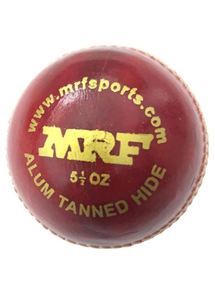 MRF Club Cricket Ball Red Colour