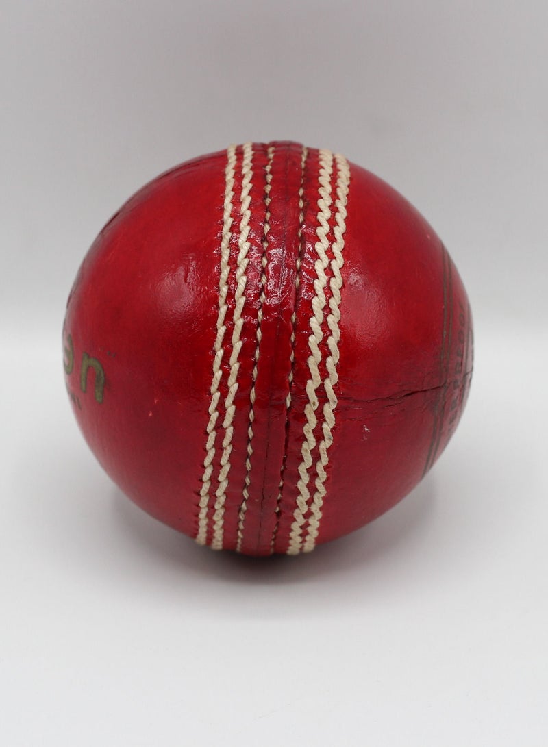 Cricket ball Tournament Red Stitch Ball SEVEN MSD