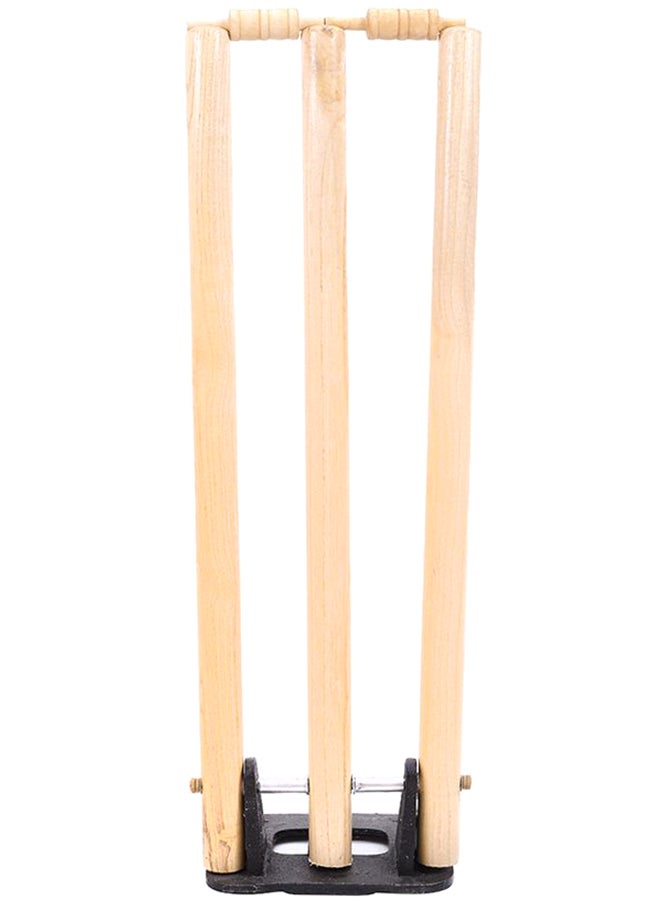 Cricket Stumps With Spring Stand 28inch