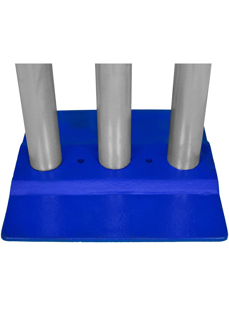 Metal Cricket Stumps Set With 2 Bails | Durable Cricket Stumps | High-Quality Stumps | Professional Stumps