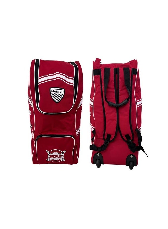 MRF Master Cricket Kit Bag With Wheels For Junior