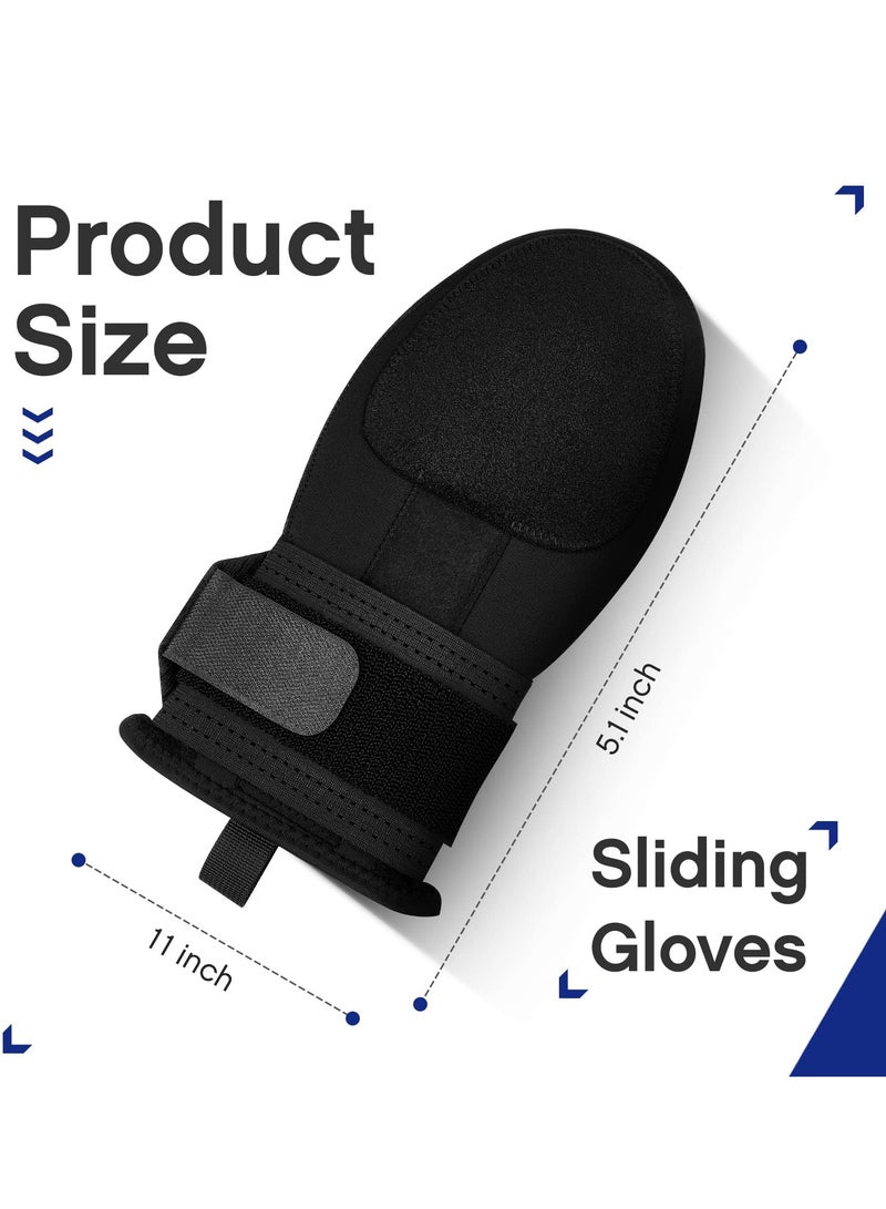 Baseball Sliding Mitt Sliding Mitt Hand Protection Sliding Mitt for Baseball and Softball for Youth Adult Protection Baseball Hand Guard Elastic Compression Strap