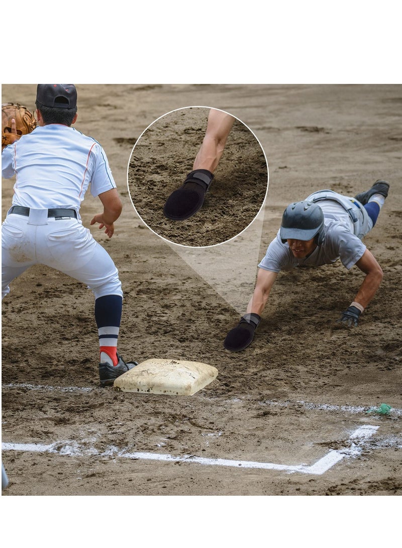 Baseball Sliding Mitt Sliding Mitt Hand Protection Sliding Mitt for Baseball and Softball for Youth Adult Protection Baseball Hand Guard Elastic Compression Strap