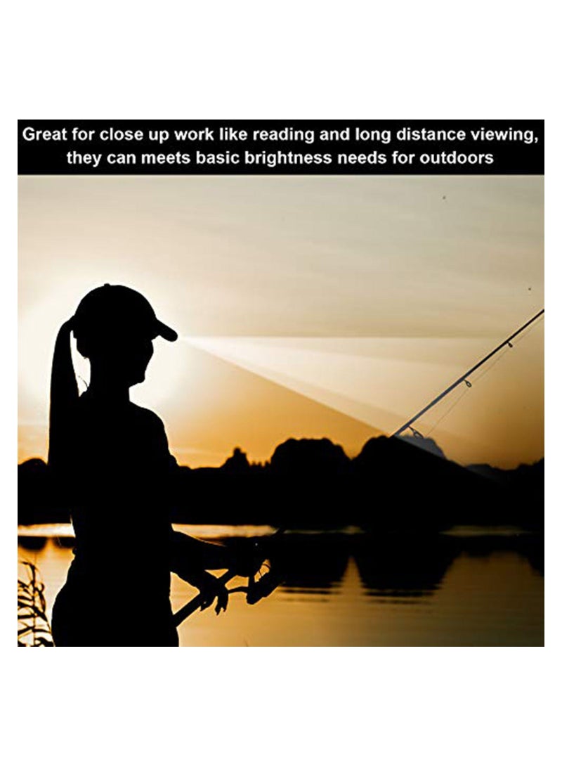 Hands-Free LED Baseball Cap 5 Battery Powered Headlamp Hat Flashlight for Fishing Jogging Camping Hand Work,Unisex Rechargeable Lighted Hat-With USB Cable