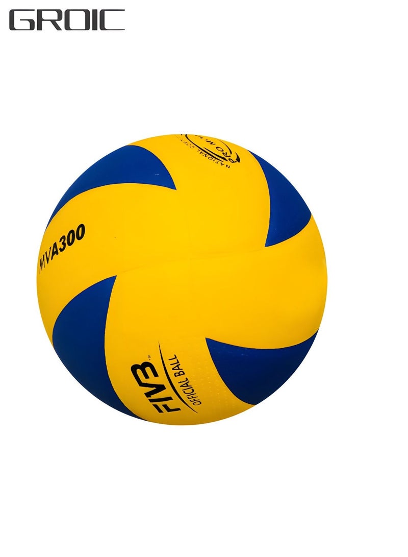 Soft Touch Volleyball - Official Size 5 for Indoor/Outdoor/Gym/Beach Games,Sports Training Game Play Ball,Premium Soft Volleyball