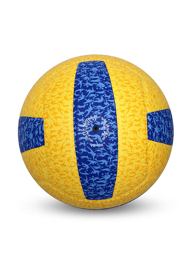 G-2020 Rubber Volleyball | Size: 4 | Laminated | 18 Panels | for Indoor & Outdoor Matches | Machine Stitch | Butyl Bladder | High Air Retention