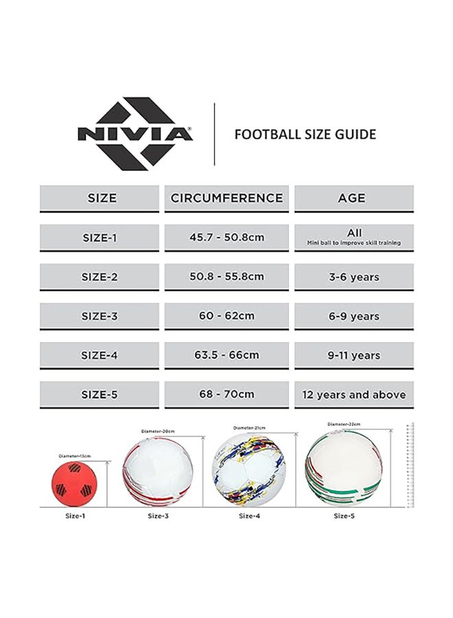 Kross Rubber Hand Stitched Volleyball | Size: 4 | 18 Panels | Machine Rubber Stitched | for Indoor & Outdoor | for Training or Recreational