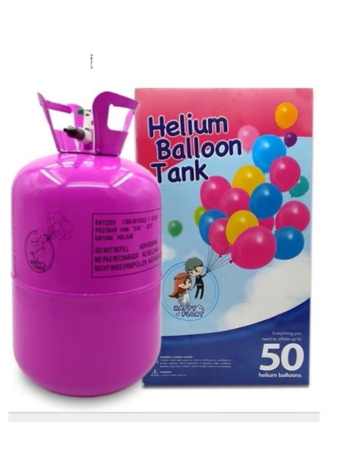 Helium Gas Tank Complete Kit