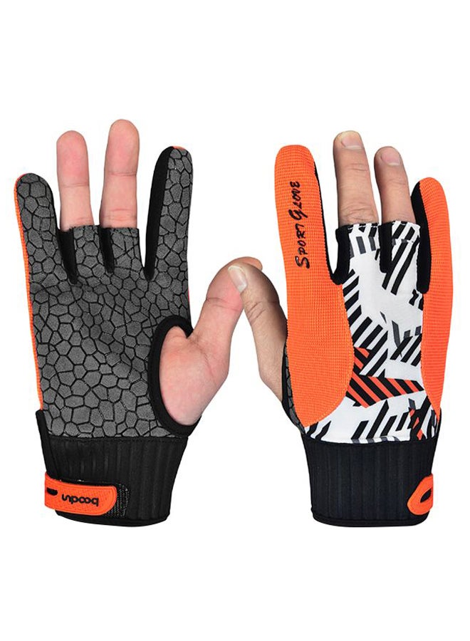 Anti-Skid Bowling Gloves