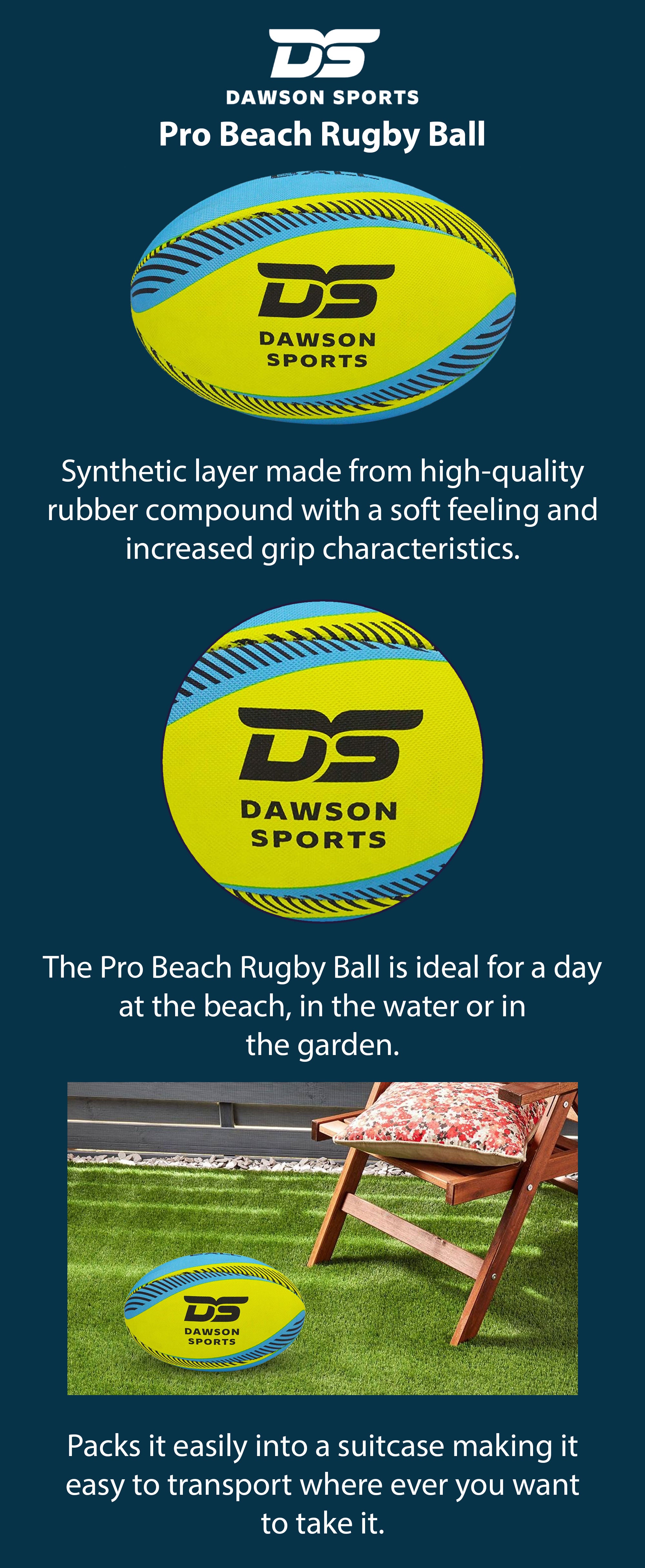 Pro Beach Rugby Ball
