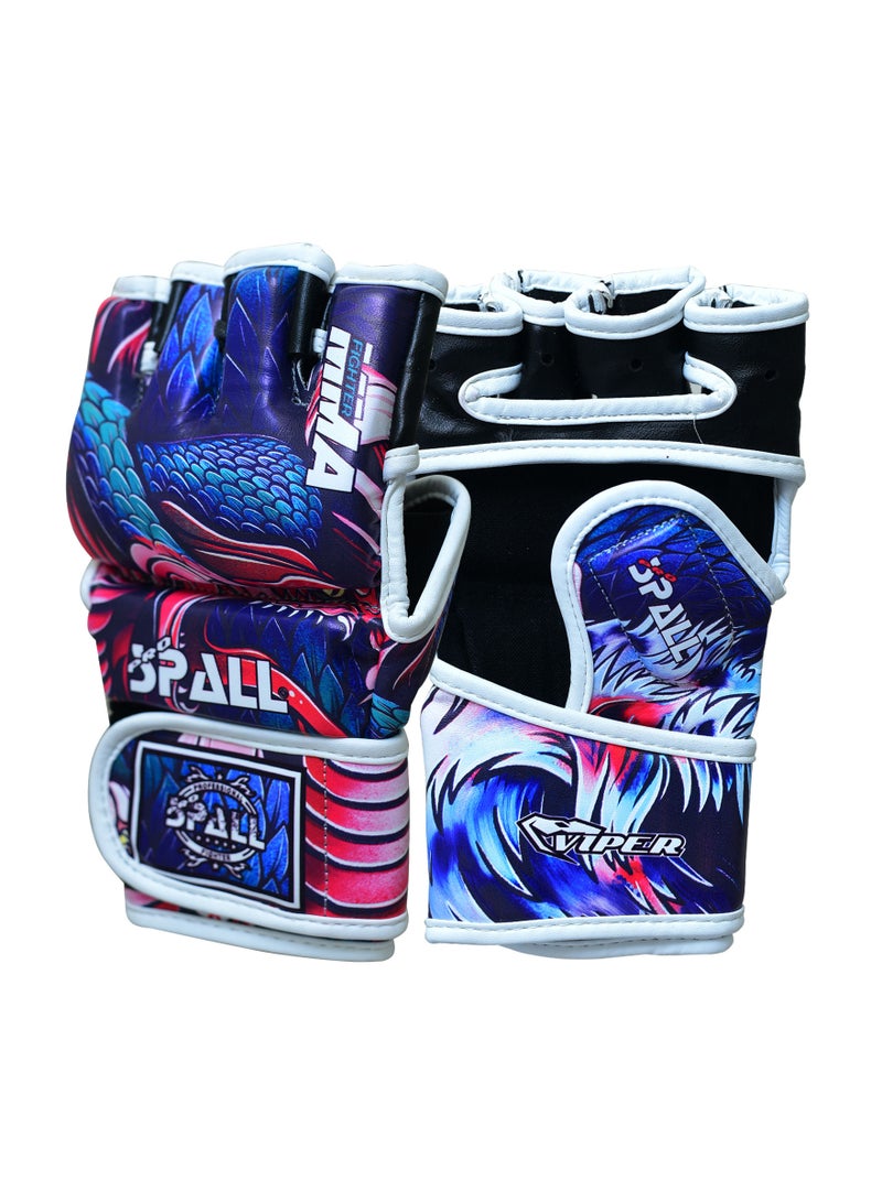 MMa Gloves Half Finger Grappling GLoves With Open Palms Punching Bag For Muay Thai Kickboxing Sparring Sanda Sparring Punching Bag Training And Combat