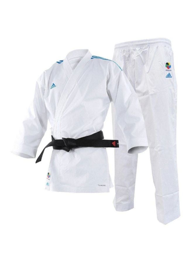 AdiZero Karate Uniform - White/Blue 165cm