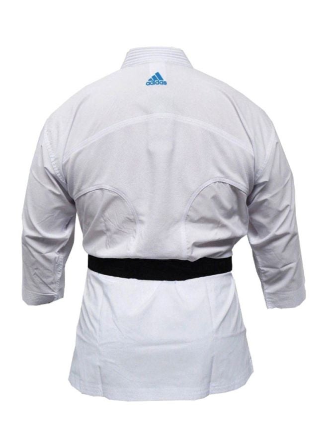 AdiZero Karate Uniform - White/Blue 165cm