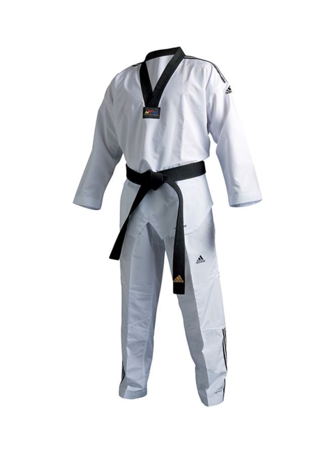 ADI-FIGHTER III Taekwondo Uniform - White/Black