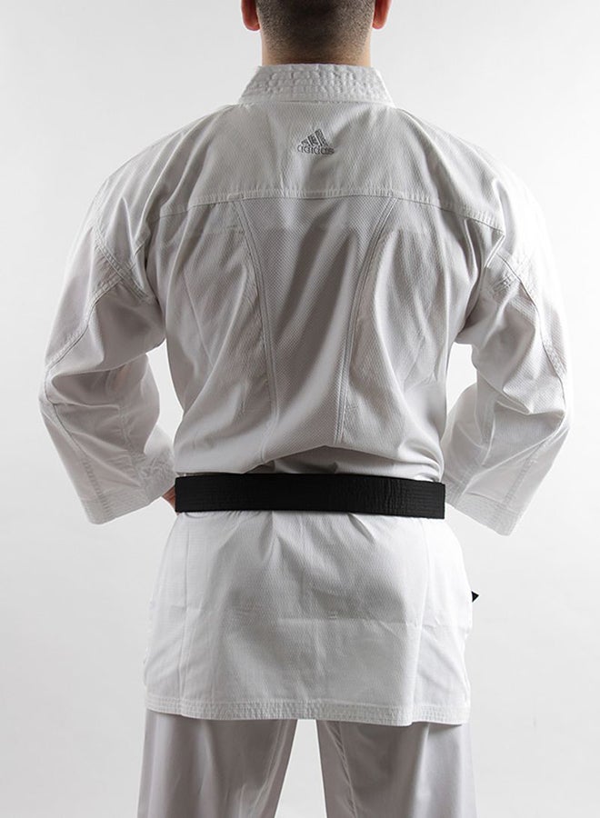 Kumite Fighter Karate Uniform - Brilliant White 150cm